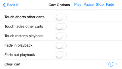 Sound Byte Cart Machine App Screenshot