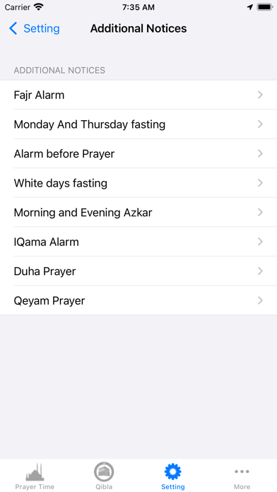 Prayer Time Pro(مواقيت الصلاة) Screenshot