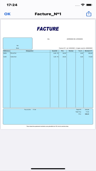 Gestion Commerciale Screenshot
