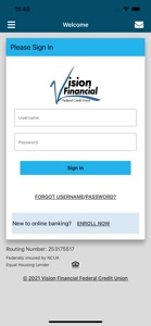 Vision Financial FCU screenshot #1 for iPhone
