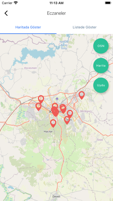 Akıllı Şehir Kayseri Screenshot