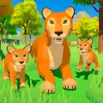 Lion Family Animal Life Sim App Problems