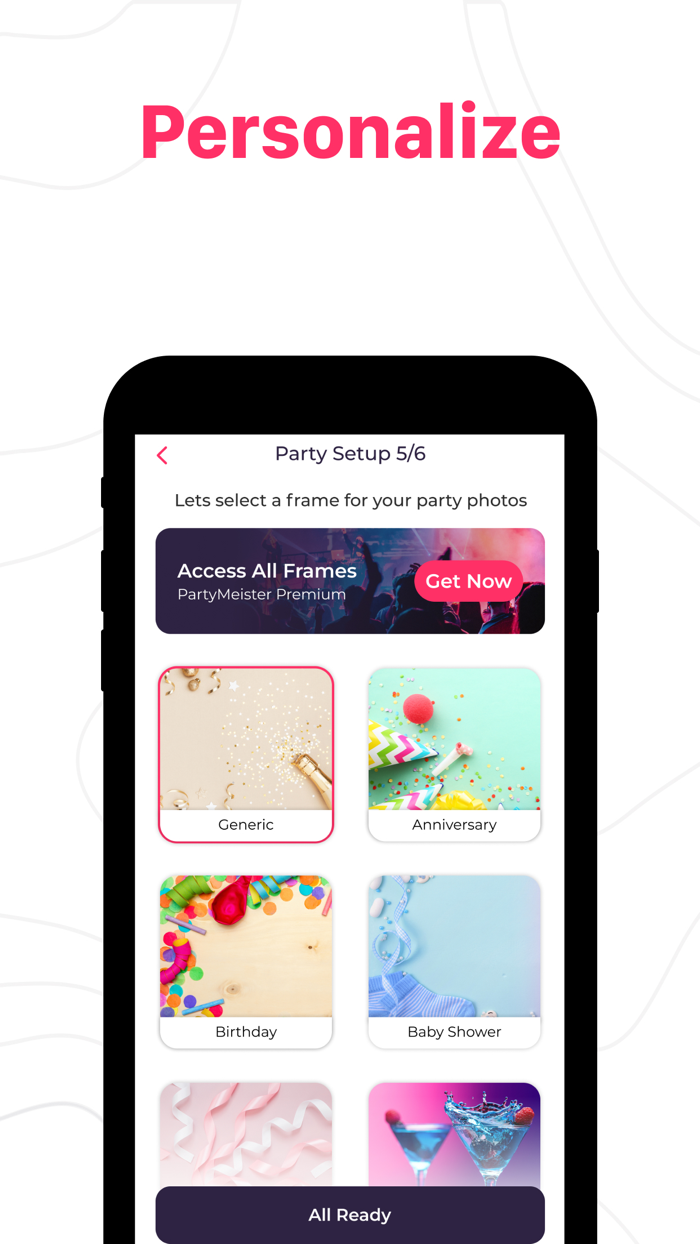 Photo Sharing  PartyMeister