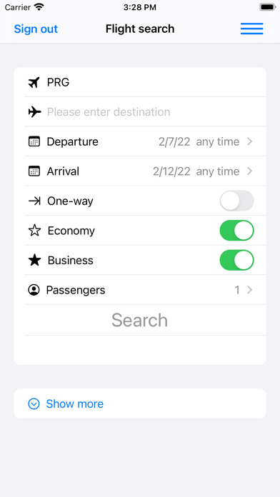 AirTickets: Quick Booking Screenshot