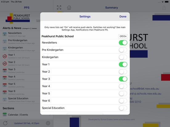 Screenshot #5 pour Peakhurst Public School