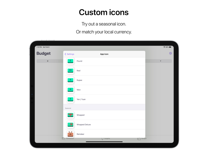 Nudget Spending Tracker