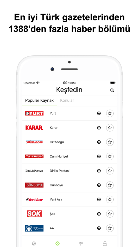 Türkçe Gazeteler - Haberler - 3.1.0 - (iOS)