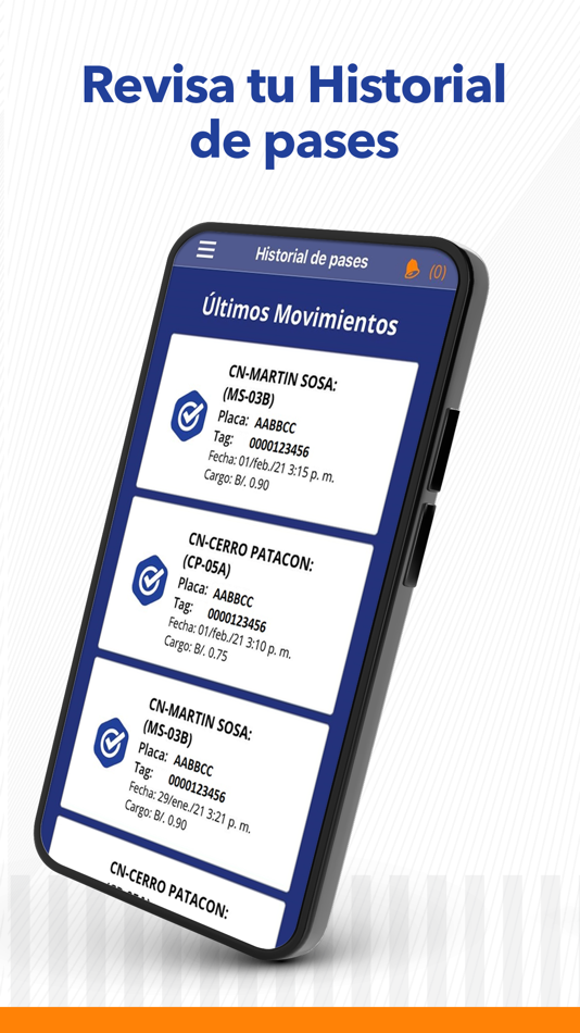 #8. Panapass (iOS) 由: Empresa Nacional de Autopista, S.A.