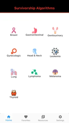 Game screenshot Cancer Survivorship Algorithms apk