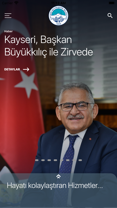 Akıllı Şehir Kayseri Screenshot