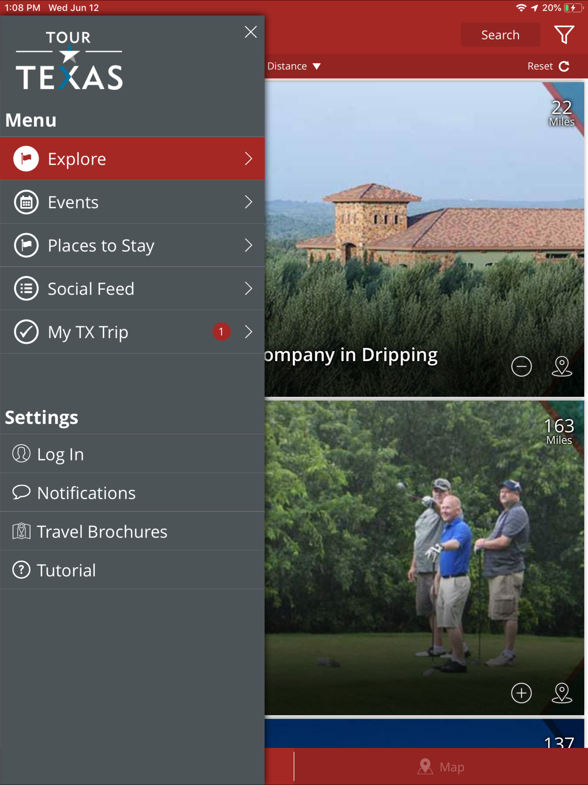 Tour Texas screenshot 6