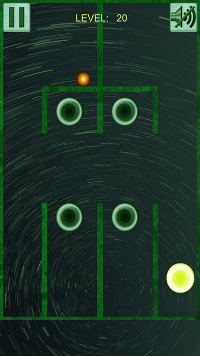 Orange Ball and Black Holes Screenshot