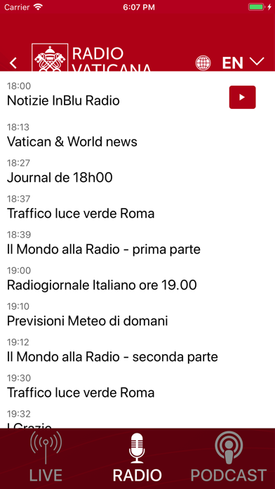 Radio Vaticana Screenshot