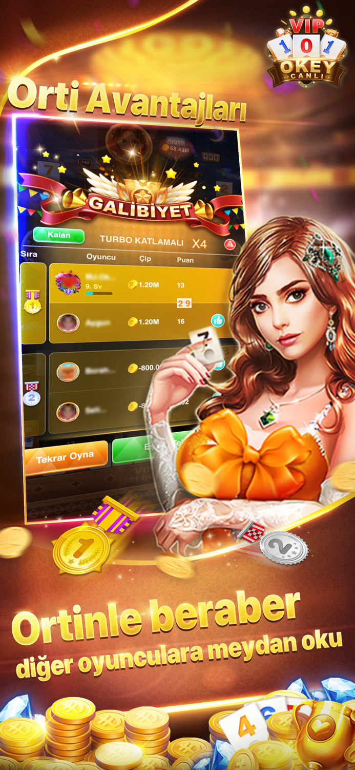 VIP 101 Okey Canlı