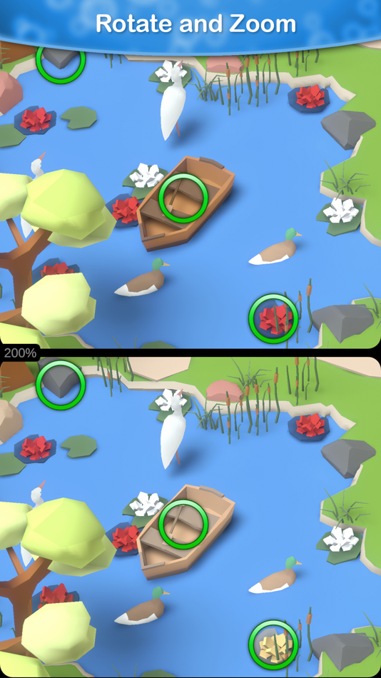 #2. Differences 3D (iOS) 由: ALIAKSEI MAS