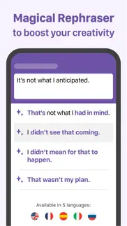 reverso rephraser & synonyms iphone screenshot 1