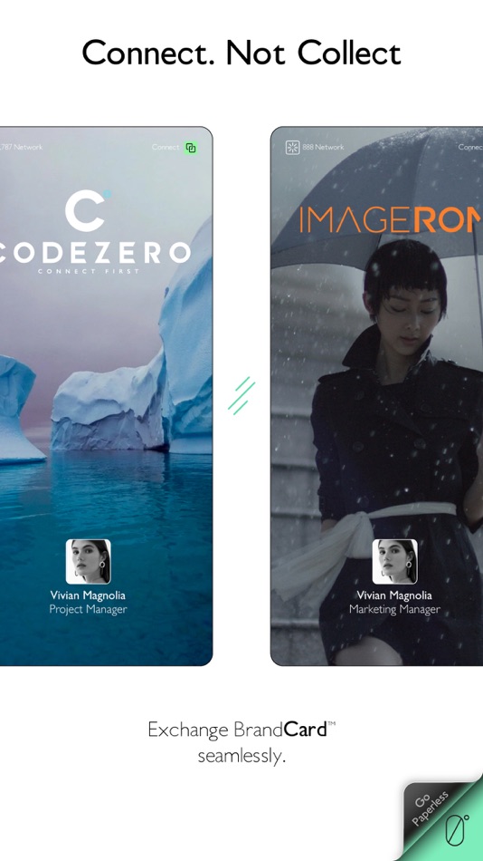 #2. ZERO BrandCard™ (iOS) 由: CODEZERO