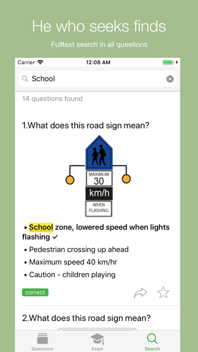 Canada Driving Theory Test Screenshot