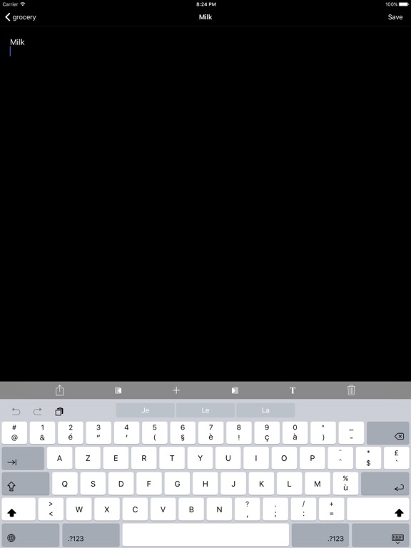 Screenshot #6 pour My List, notes, lists, todo