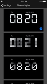 Standby Clock - on Lock Screen screenshot