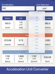 acceleration unit converter айпад изображения 3