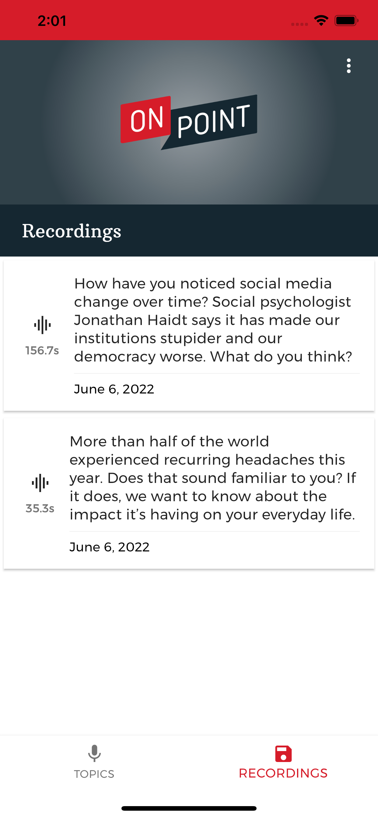 On Point VoxPop