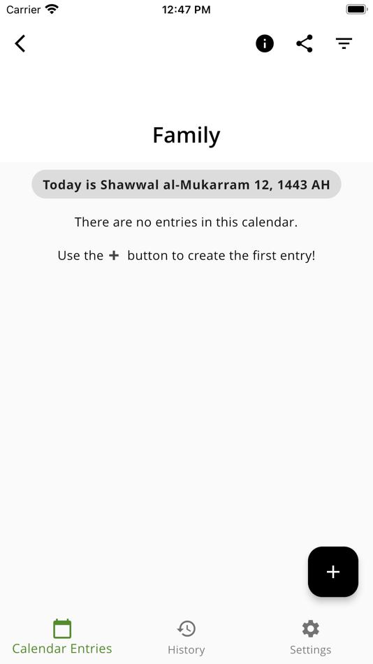 #4. Hijri Calendar App (iOS) 由: Hasnain Baxamoosa