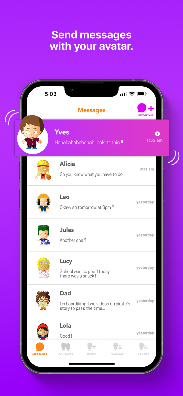 Xooloo - Messenger for Kids