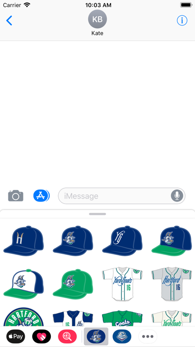 Hartford Yard Goats Emoji Screenshot 1 - AppWisp.com