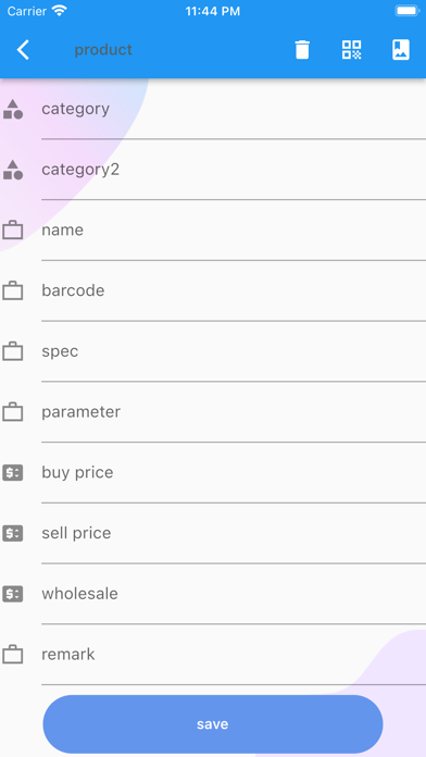 inventory- invoice Screenshot