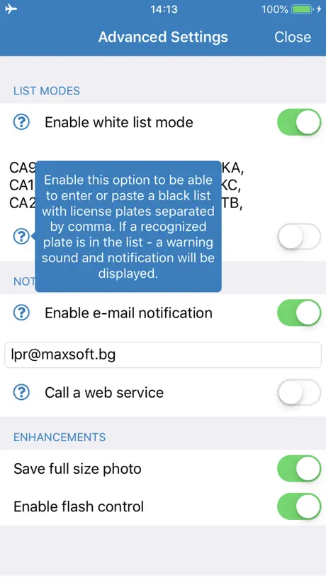 MaxSoft Mobile LPR