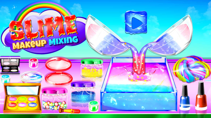 Slime Makeup Mixing Game