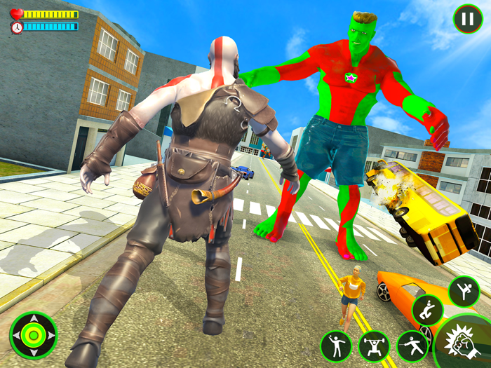 Monster Green Hunk Hero