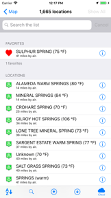 Hot & Thermal Springs screenshot