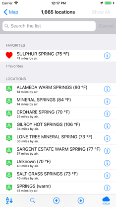 Hot & Thermal Springs screenshot 3