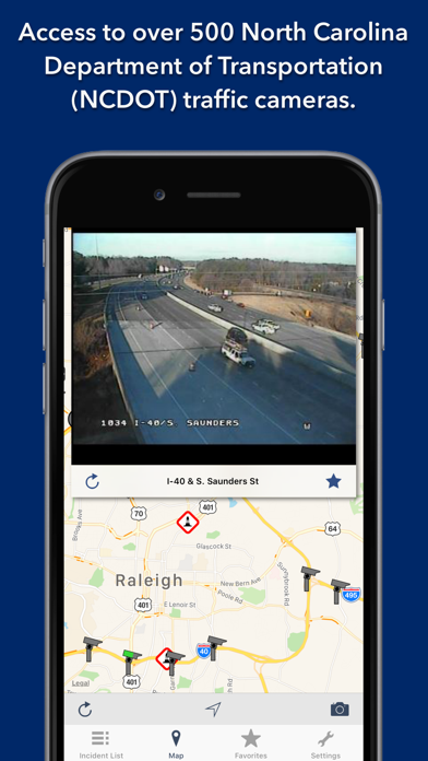 North Carolina Roads Traffic screenshot 2