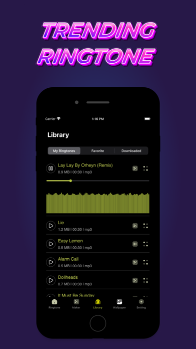 ZEGE™ Wallpapers & Ringtones Screenshot