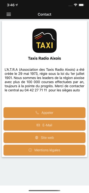 Taxi Aixois on the App Store