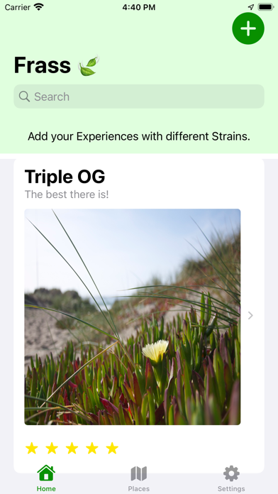 Frass - Cannabis Journal Screenshot