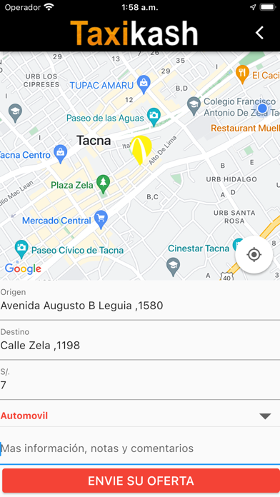 Taxi Kash: Viajes Seguros Screenshot