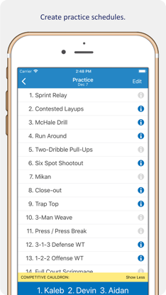 Basketball Drill Down screenshot 3