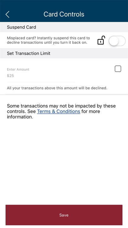 Coast Central Card Control