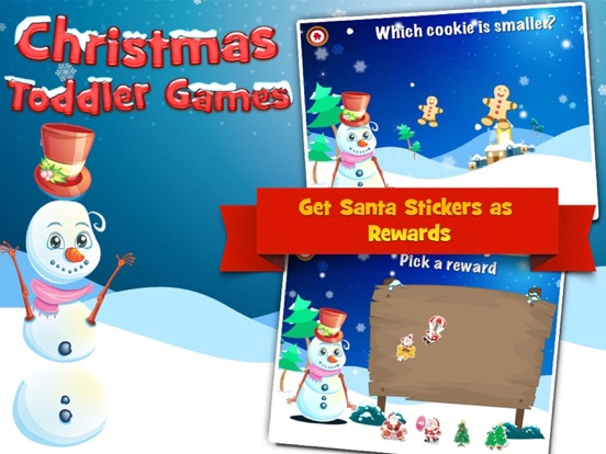 Christmas Games for Toddlers iPad screenshot