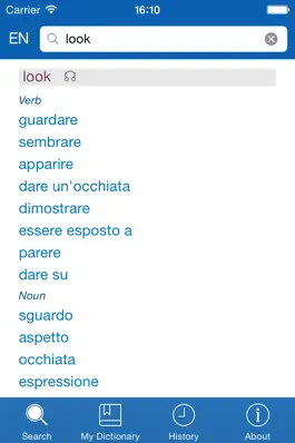 Game screenshot Italian−English dictionary apk
