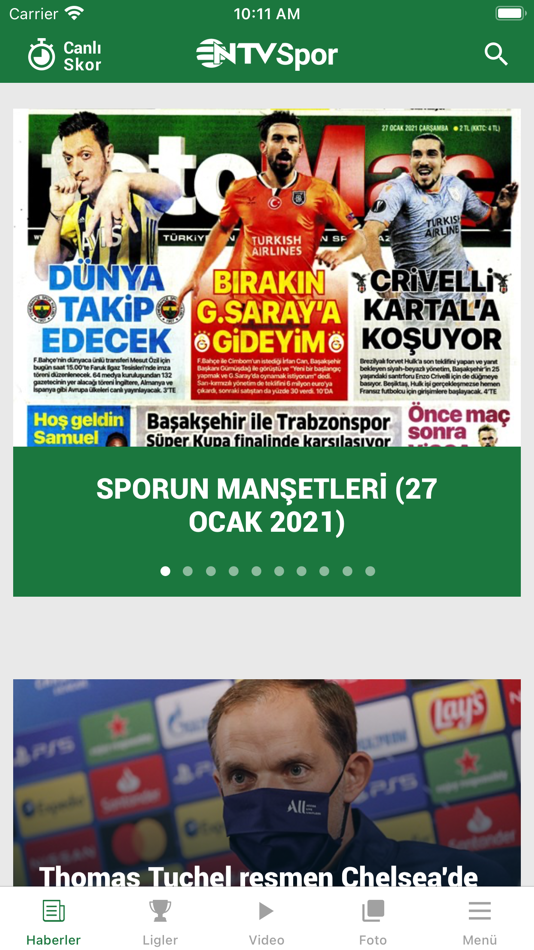 NTV Spor - Sporun Adresi - 5.2.4 - (iOS)