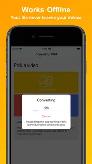 mp4 maker - convert to mp4 iphone screenshot 2