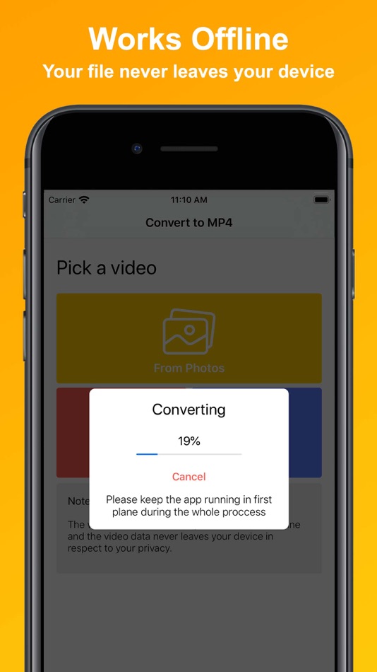 #2. MP4 Maker - Convert to MP4 (iOS) 由: Arthur Eduardo Skaetta Alvarez Desenvolvimento de Software LTDA.