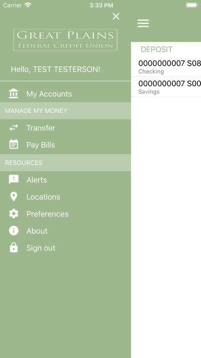 Great Plains FCU Mobile Screenshot