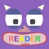Monster reader for kid toddler icon