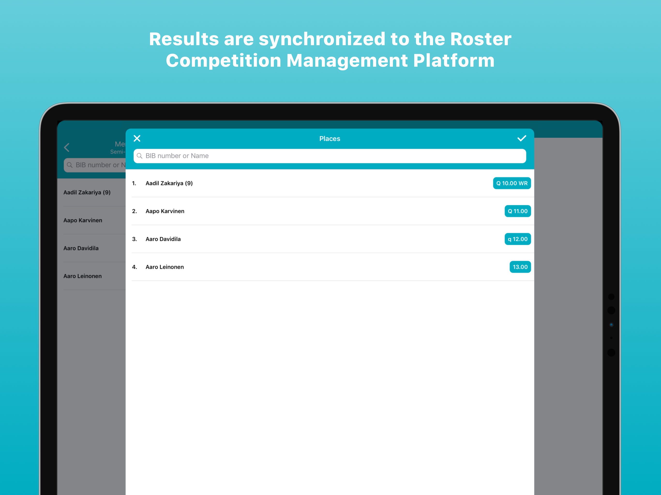 Roster Athletics: Meet Mgmt screenshot 9